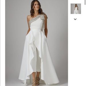 Jay Godfrey jumpsuit with a detachable skirt